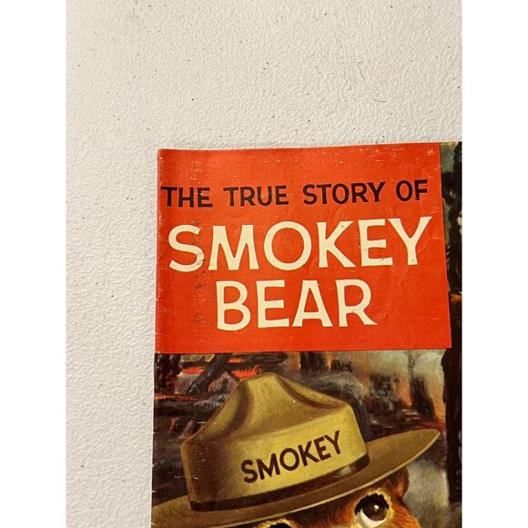 The True Story Of Smokey Bear 1950s U.S. Forestry Dept Comic Book - Picture 3 of 9
